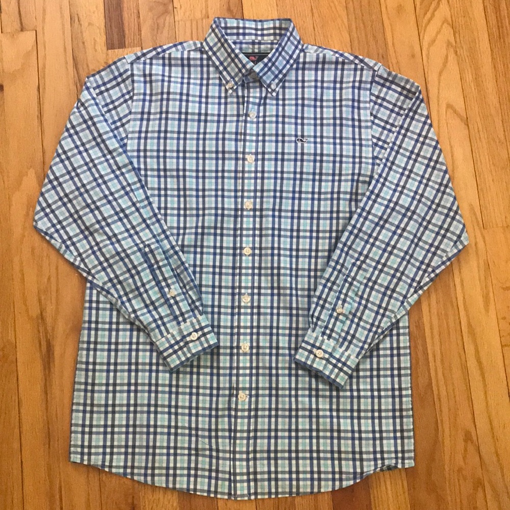Vineyard Vines 100% cotton Whale shirt